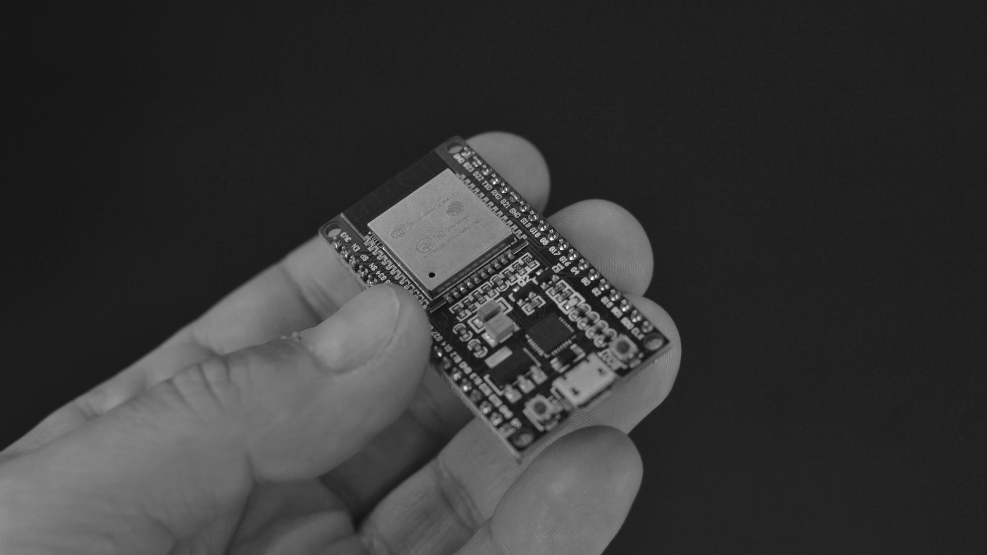 ESP32 microcontroller development board