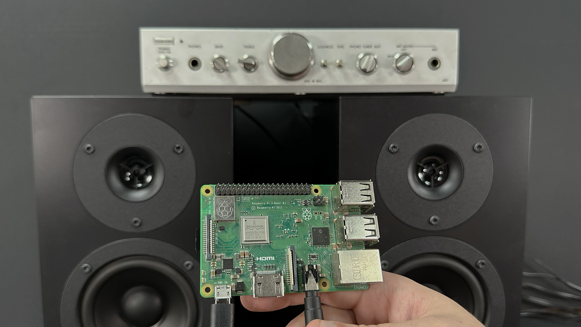 Build an audio streamer with Raspberry Pi and your old hi fidelity system