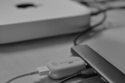 USB port protector prototype