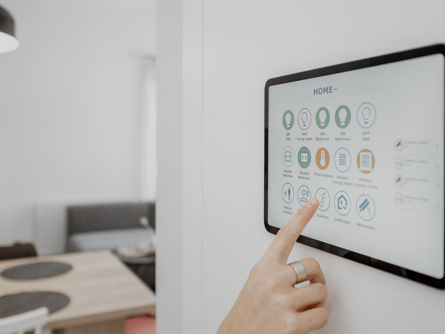 Raspberry Pi touch screen panel