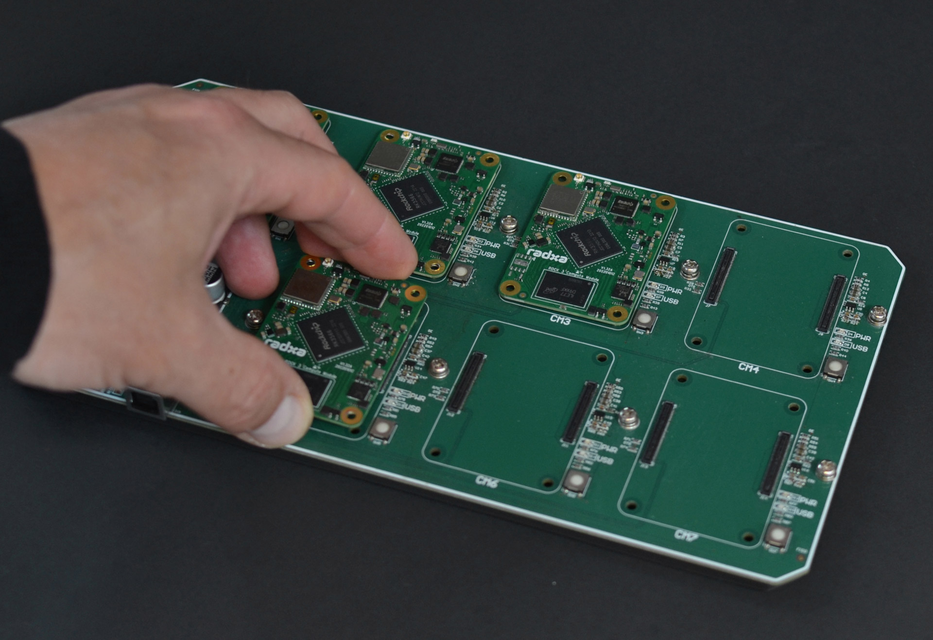 Multi compute module flasher board