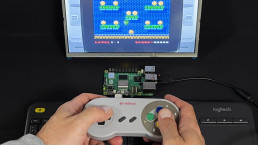 Retro gaming emulator platform with Raspberry Pi. DIY project