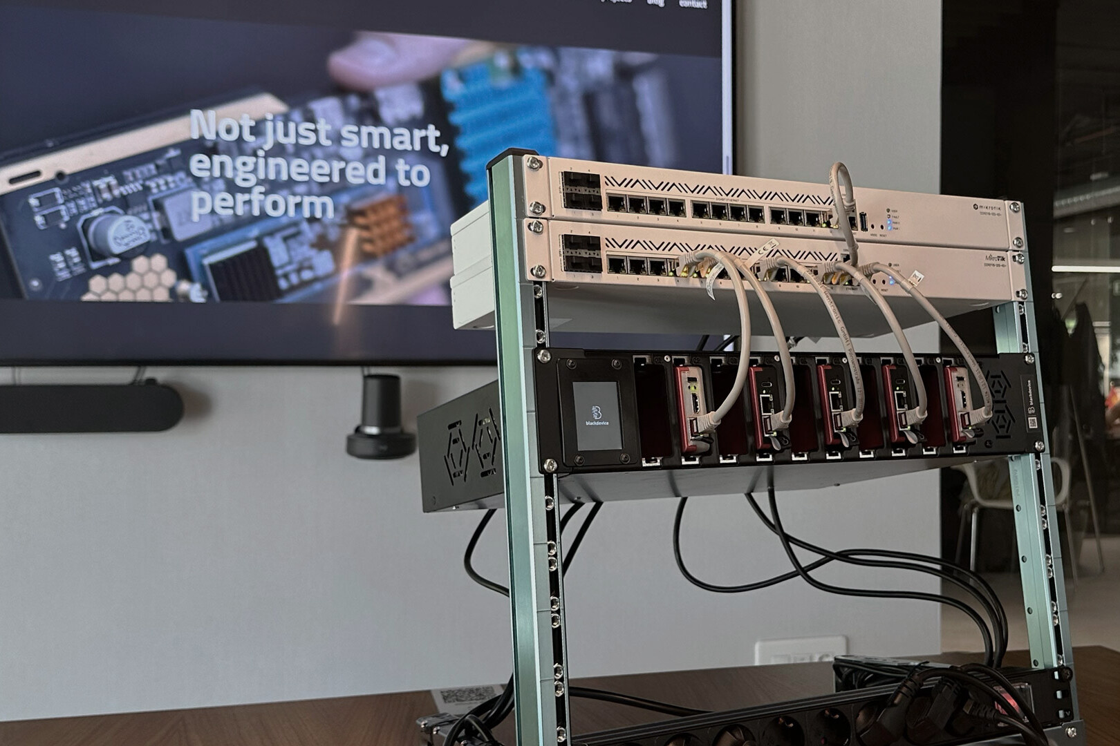 Raspberry Pi Compute Module 5 ARM Cluster. Homelab setup
