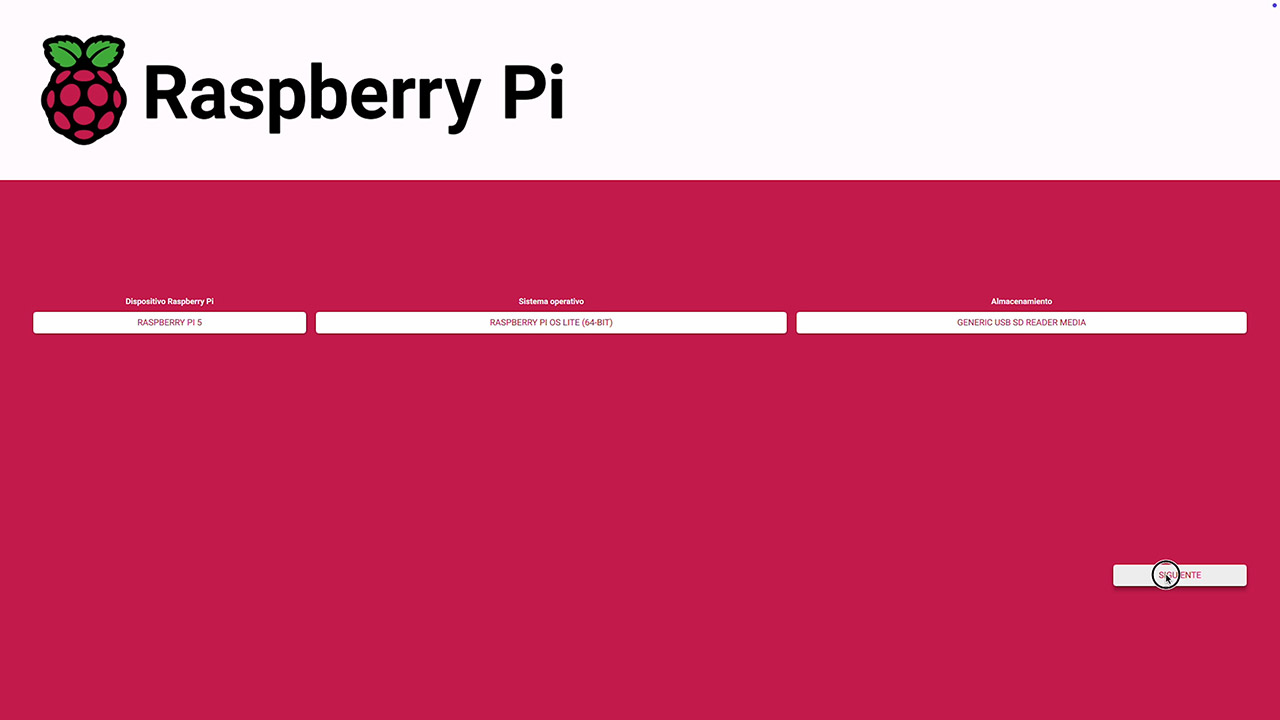 Raspberry Pi Imager tool