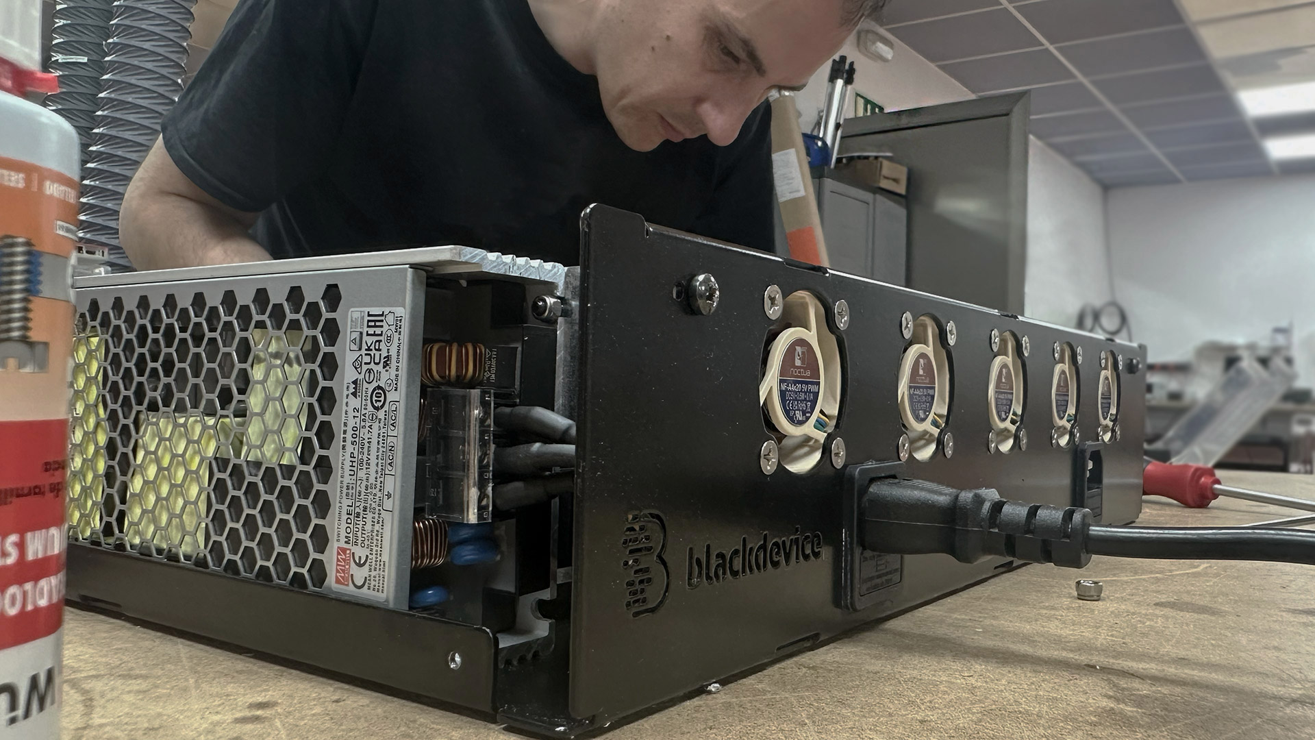 Hive arm cluster prototype assembly