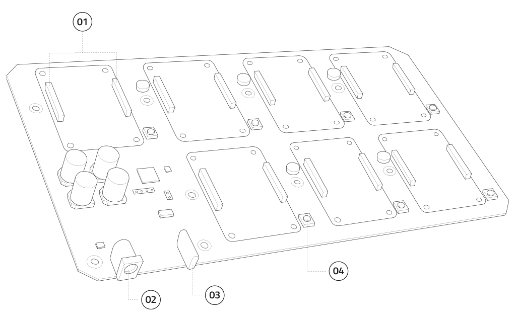 FlashRock PCB schematics